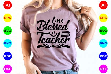 Teacher SVG T-shirt Design for Cricut Graphic by Creative Store · Creative Fabrica