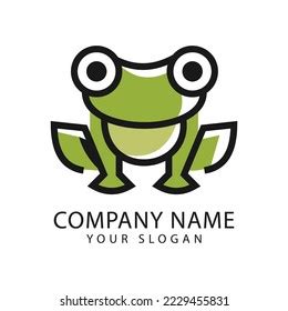 Frog Logo Design Template Image Stock Vector (Royalty Free) 2229455831 ...