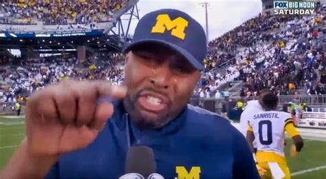 Sherrone Moore Shouts Out Jim Harbaugh After Michigan's Win