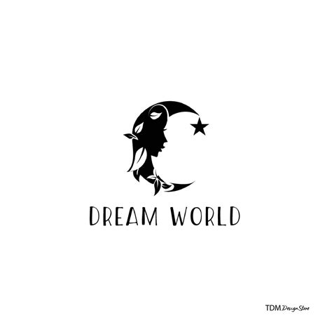 Dream World Logopremade Logo Design Moon Logo Feminine Logo - Etsy ...