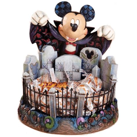 Disney Traditions Mickey Mouse Halloween Candy Dish | Disney traditions, Mickey halloween ...