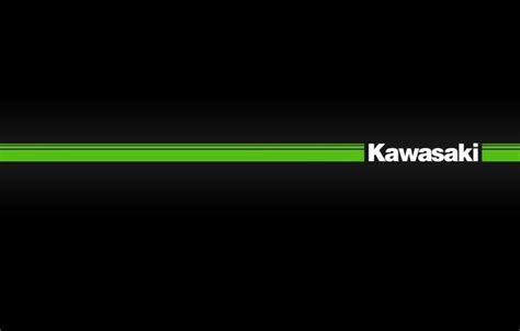 Wallpaper logo, black, moto, kawasaki images for desktop, section минимализм - download