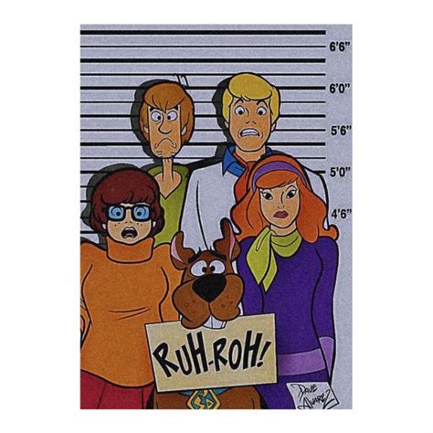 Scooby Doo Ruh-Roh! - A1 Poster | Shop Today. Get it Tomorrow ...