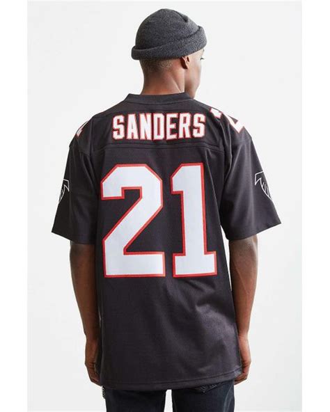 Mitchell & ness Nfl Replica Deion Sanders Atlanta Falcons Jersey in ...