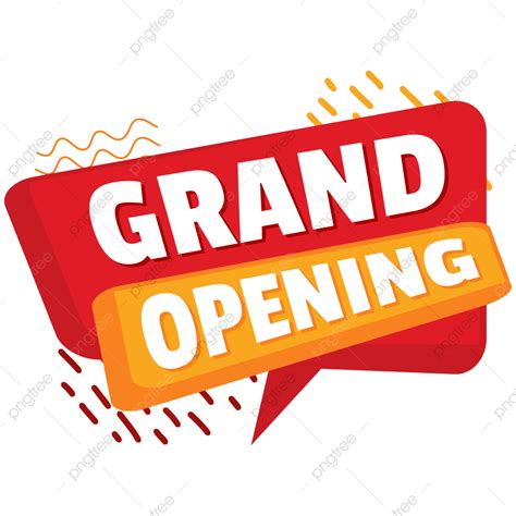 Grand Opening Balloon Text Vector Art Illustrator, Grand Opening Poster, Grand Opening, Grand ...