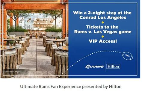 Los Angeles Rams NFL Tickets Giveaway: Win LA Rams Game Tickets & Free ...