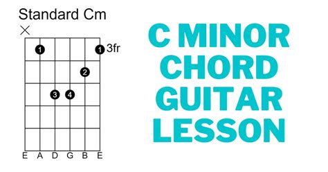 C Minor Chord Guitar Lesson | Ways to Play Cm - Guitarfluence