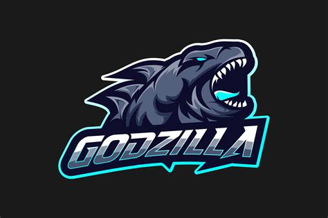 Godzilla Mascot Sport Logo Vector Graphic by Jhon aburame · Creative ...