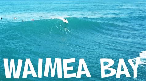 WAIMEA BAY SURFING 2018 - YouTube