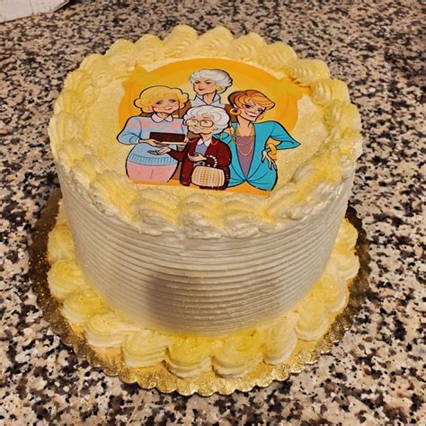 Golden Girls Cake | Desserts, Sweets, Girl cake