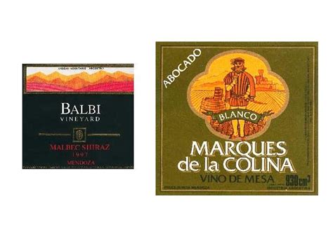 Vintage Argentine wine labels | Wine bottle labels, Argentine wine, Labels