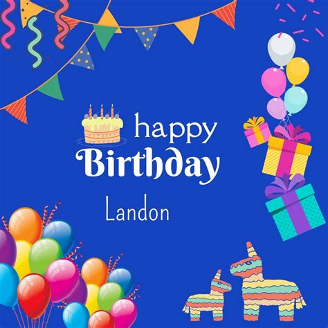 100+ HD Happy Birthday Landon Cake Images And Shayari