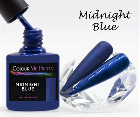 Gel Polish - Midnight Blue - Colour Me Pretty Nails