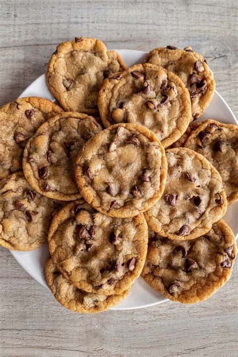 Soft and Chewy Chocolate Chip Cookies - Fitwaffle Kitchen