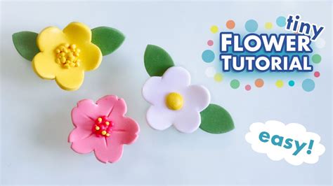 Simple Clay Flowers