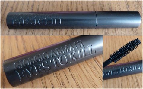 Giorgio Armani Eyes to Kill mascara review, before and after shots - Lovely Girlie Bits