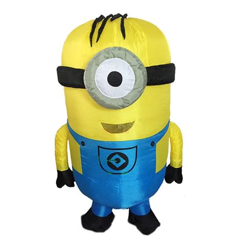 New Minion Inflatable Costume With One Eye or Double Eyes Halloween ...