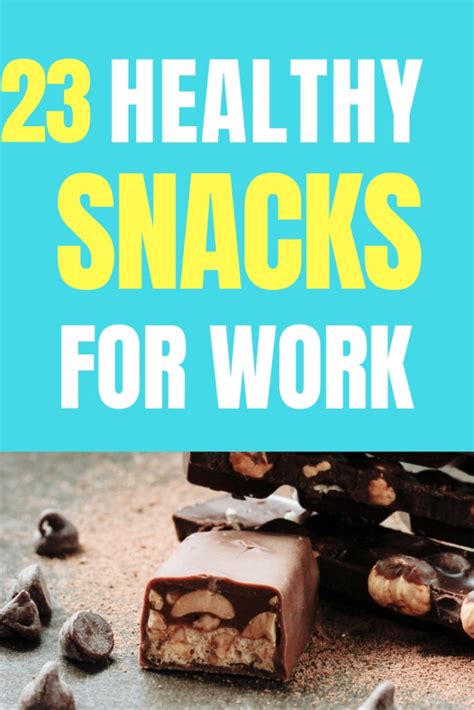 Healthy Snacks For Work That You'll Enjoy | Healthy Office Snacks