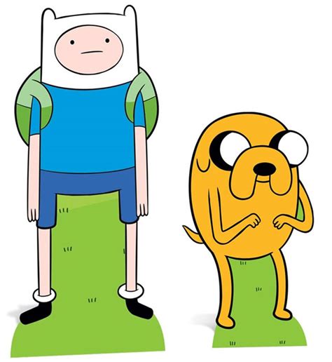 Finn and Jake from Adventure Time Cardboard Cutout / Standee / Standup Double Pack. Buy ...