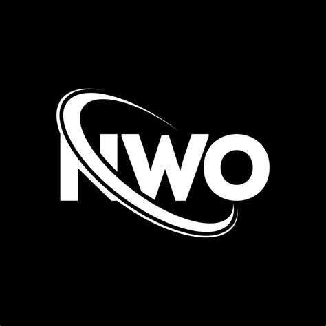 NWO logo. NWO letter. NWO letter logo design. Initials NWO logo linked with circle and uppercase ...