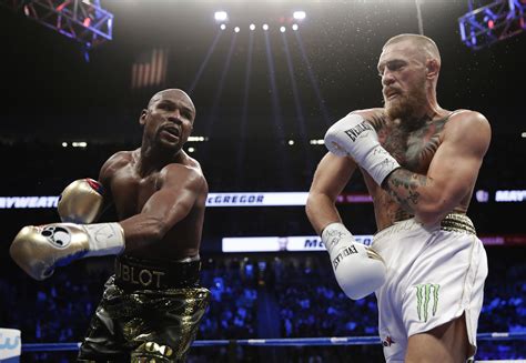 Floyd Mayweather defeats Conor McGregor in widely anticipated boxing ...