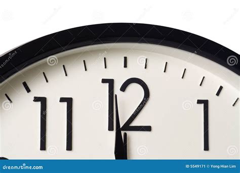 One Minute To Midnight Stock Image - Image: 5549171