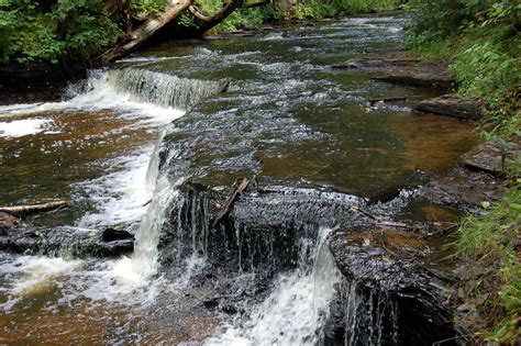 Haymeadow Falls and Campground - A Serene Waterfall in the Hiawatha ...