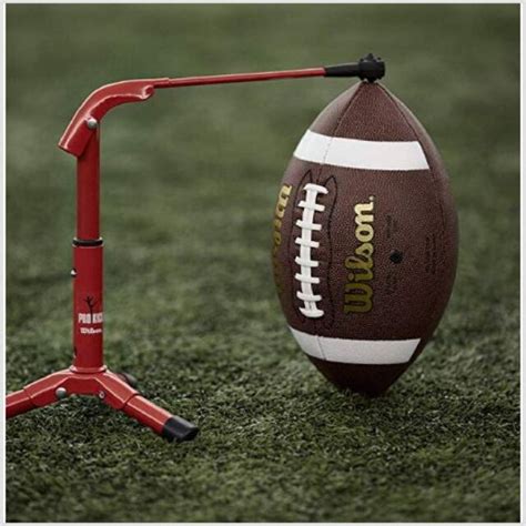 Football Kicking Holder Adjustable Metal Stand Kick Play Practice | eBay