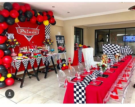 Anthony’s 1st Bday (ideas) | Cars theme birthday party, Cars birthday ...