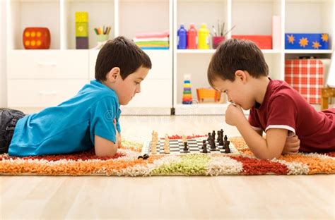 Kids Playing Chess Royalty Free Stock Photos - Image: 13333128