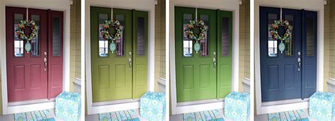 Worth Pinning: Changing the Color of the Front Door