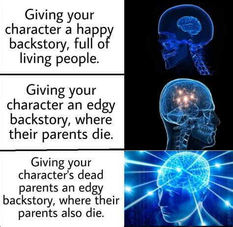 Tragic backstories run in the family : dndmemes