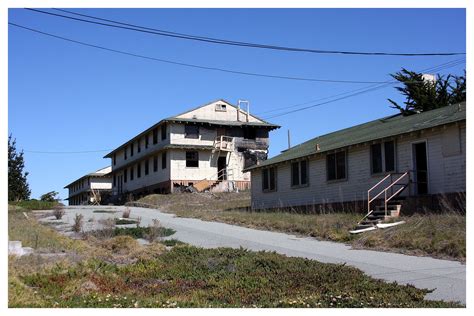 The now closed Fort Ord Army Post near Monterey Bay, California. The ...