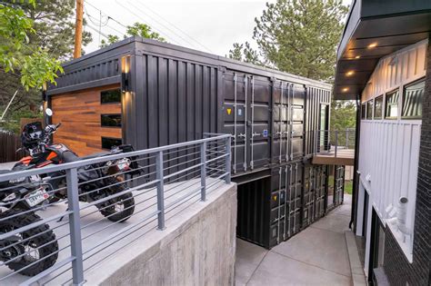 Project Spotlight: Bruder Design House Shipping Container Garage ...