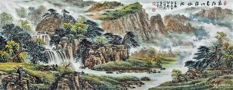 青山绿水图国画,青山绿水画,青山绿水简笔画(第2页)_大山谷图库