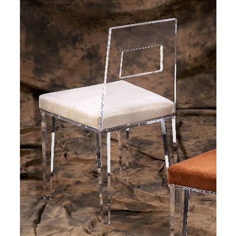 Contempo Clear Dining Chair, Acrylic Dining Chair, Acrylic Furniture