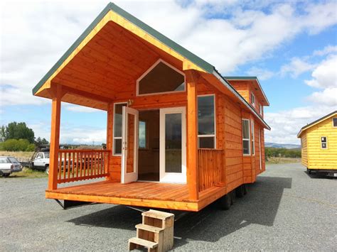 The Pacific Loft Tiny House by Rich's Portable Cabins