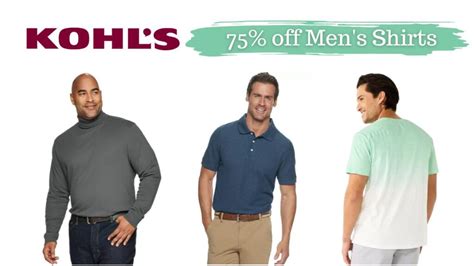 Kohl's | Men's Shirts Up to 75% off + Extra 20% off Code :: Southern Savers