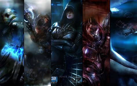 Mass Effect Characters Wallpapers - Wallpaper Cave