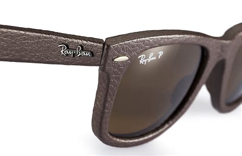 Ray-Ban Wayfarer Leather - The Awesomer