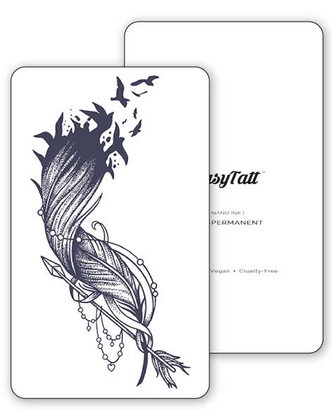 Fly Away Semi-Permanent Tattoo | EasyTatt™