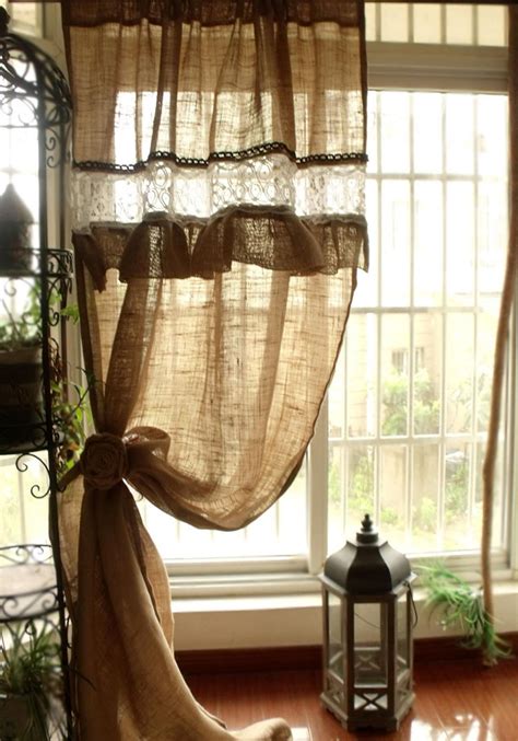 20+30+ Rustic Country Curtains For Living Room – HOMYRACKS