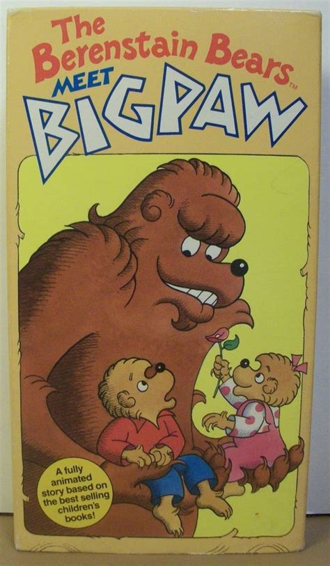 The Berenstain Bears Meet Big Paw Vhs