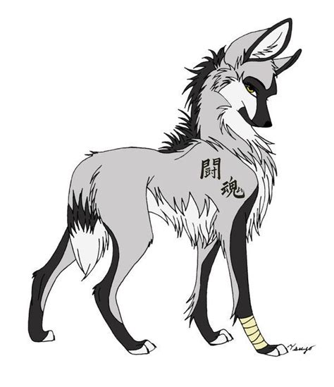 Anime Wolves Photo: Anime Wolf | Cute wolf drawings, Anime wolf, Wolf ...