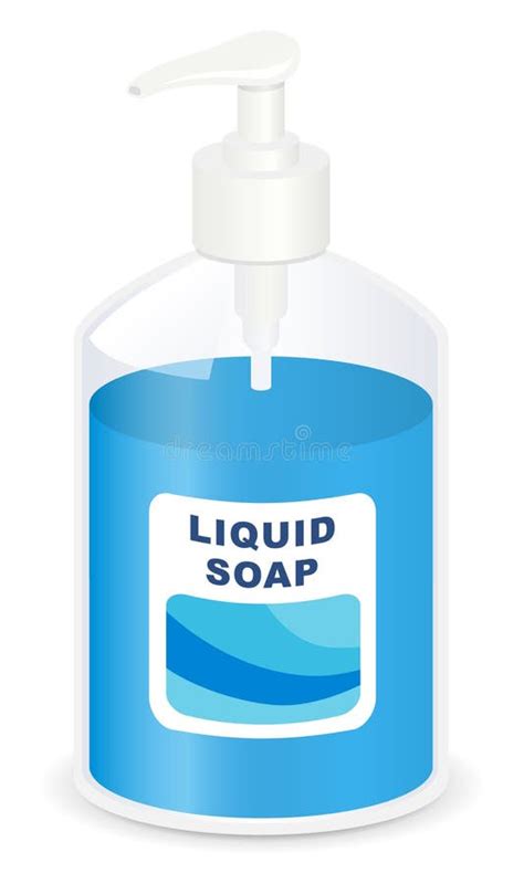 Liquid soap stock vector. Illustration of health, bottle - 13529789