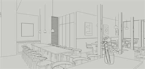 Modern Restaurant-interior-3D model 3D model | CGTrader