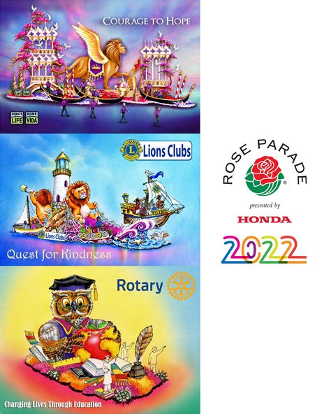 PASADENA TOURNAMENT OF ROSES OFFERS FIRST SNEAK PEEK AT 2022 ROSE PARADE FLOATS - Sharp Seating