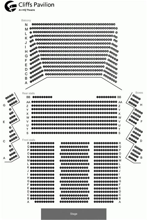 pavilion theatre seating plan | Seating plan, Theater seating, Pavilion