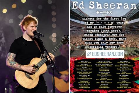 Ed Sheeran announces extra gig dates for Dublin, Cork, Limerick and Belfast due to high demand ...