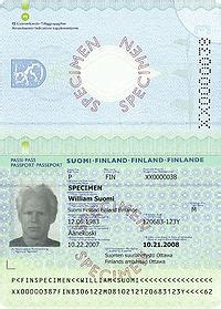 Travel with passport collection culture of the world: Finnish passport (finland)